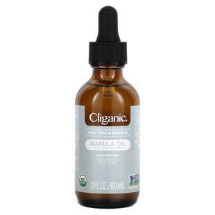 Cliganic, 100% Pure & Natural, Marula Oil, 2 fl oz (60 ml) купить в Киеве и Украине