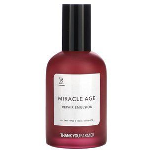 Thank You Farmer, Miracle Age, Repair Emulsion, 4.57 fl oz (130 ml) купить в Киеве и Украине