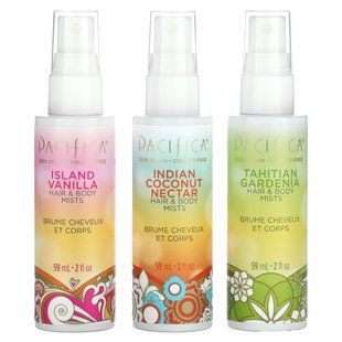 Pacifica, Hair & Body Mists, Wanderlust, 3 Pack, 2 fl oz (59 ml) Each купить в Киеве и Украине