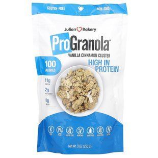 Julian Bakery, ProGranola, Vanilla Cinnamon Cluster, 9 oz (255 g) купить в Киеве и Украине