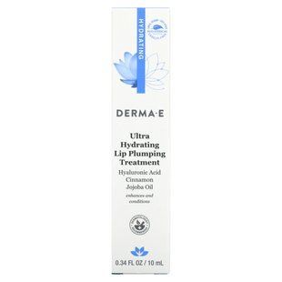 Derma E, Ультраувлажнение для увеличения объема губ, 10 мл (0,34 жидк. Унции) купить в Киеве и Украине