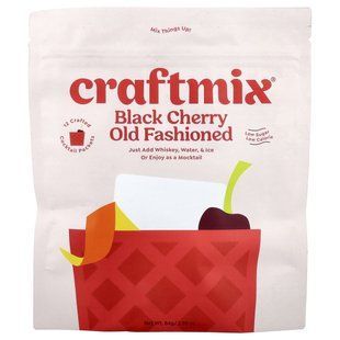 Craftmix, Black Cherry Old Fashioned, 12 Packets, 0.25 oz (7 g) Each купить в Киеве и Украине