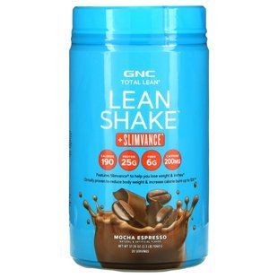 GNC, Lean Shake + Slimvance, Mocha Espresso, 2,3 фунта (1060 г)