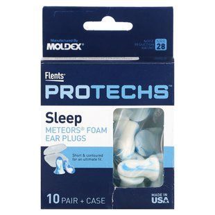 Flents, Protechs, пінопластові беруші Meteors Sleep, 10 пар