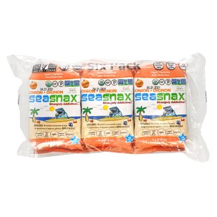 Grab & Go, Toasty Onion, Жареная закуска из морских водорослей, SeaSnax, 6 упаковок (по 21 унции каждая) купить в Киеве и Украине