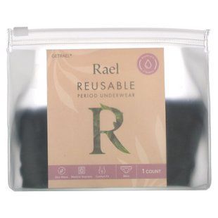Rael, Многоразовое нижнее белье Period, бикини, большое, черное, 1 шт. купить в Киеве и Украине