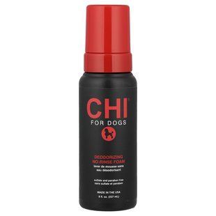 CHI for Dogs, Deodorizing No-Rinse Foam, For Dogs , 8 fl oz (237 ml) купить в Киеве и Украине