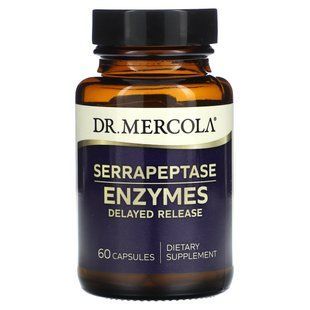 Dr. Mercola, Serrapeptase Enzymes , 60 Capsules купить в Киеве и Украине