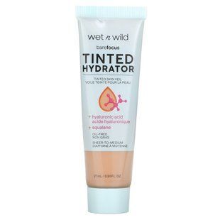 wet n wild, Barefocus, Tinted Hydrator, 1114065 Medium Tan, 0.91 fl oz (27 ml)
