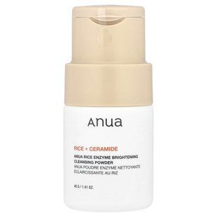 Anua, Rice Enzyme Brightening Cleansing Powder, Rice + Ceramide, 1.41 oz (40 g)