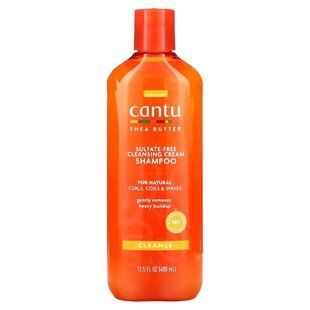Очищающий крем-шампунь с маслом ши для волос без сульфатов Cantu (Shea Butter for Natural Hair Cleansing Cream Shampoo Sulfate-Free) 400 мл купить в Киеве и Украине