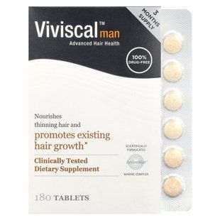 Viviscal, Man, Advanced Hair Health, 180 Tablets купить в Киеве и Украине