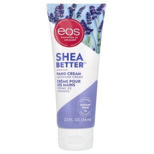 EOS, Shea Better, крем для рук, лаванда, 2,5 рідких унції (74 мл)