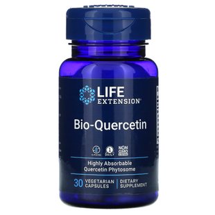 Био-кверцетин Life Extension (Bio-Quercetin) 30 вегетарианских капсул купить в Киеве и Украине