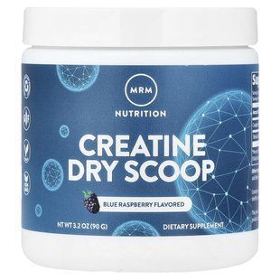 MRM Nutrition, мерная ложка креатина, голубая малина, 90 г (3,2 унции) купить в Киеве и Украине