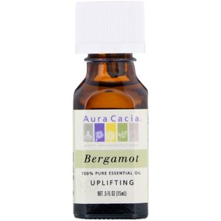 Органически чистое масло бергамота Aura Cacia (Bergamot) 15 мл купить в Киеве и Украине