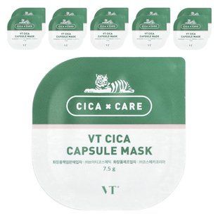 VT Cosmetics, VT Cica Capsule Beauty Mask, 10 Count, (7.5 g) Each купить в Киеве и Украине