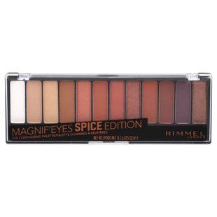 Rimmel London, Magnif'Eyes, Eye Contouring Palette, 005 Spice Edition, 0.5 oz (14.2 g)