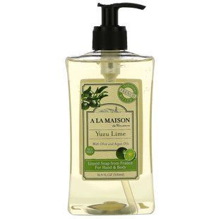 Жидкое мыло для рук и тела A La Maison de Provence (Hand and Body Liquid Soap Yuzu Lime) 500 мл лайм купить в Киеве и Украине