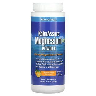Magnesium citrate orange flavor powder