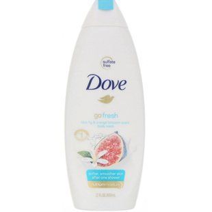 Гель для душа Go Fresh, аромат &laquo;синій інжир і квітки апельсина&raquo;, Dove, 650 мл