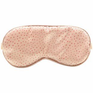 Sleep, satin eye mask, in small polka dots, Kitsch, 1 pc.