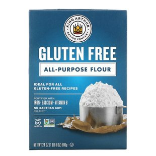 Безглютеновая универсальная мука, King Arthur Flour, 24 унций (680 г) купить в Киеве и Украине