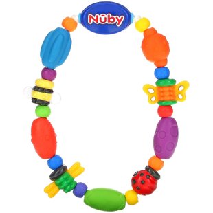 Успокаивающий прорезыватель 3 + месяцев Nuby (Bug-a-Loop Teether 3 + Months) 1 шт купить в Киеве и Украине