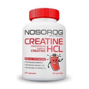 Creatine HCL NOSOROG 120 caps купить в Киеве и Украине