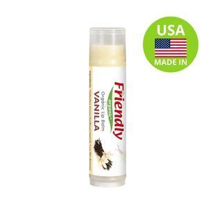 Органічний бальзам для губ Friendly Organic ваніль 4,25 гр