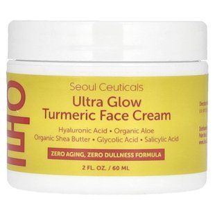 SeoulCeuticals, Ultra Glow, крем для обличчя з куркумою, 60 мл (2 рідк. унції)