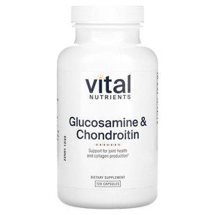 Vital Nutrients, Glucosamine & Chondroitin, 120 Capsules купить в Киеве и Украине