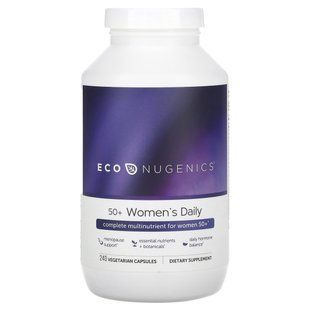 Econugenics, Women's Daily 50+, 240 Vegetarian Capsules купить в Киеве и Украине