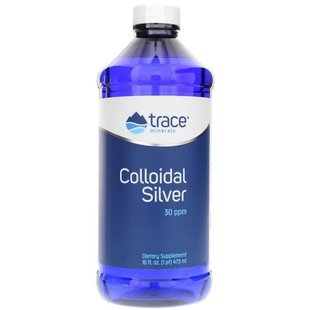 Коллоидное серебро Trace Minerals Research (Colloidal Silver) 30 PPM 475 мл купить в Киеве и Украине