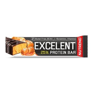 Протеиновый батончик без глютена со вкусом соленой карамели Nutrend (Excelent Protein Bar) 85 г купить в Киеве и Украине