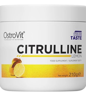 OstroVit-Цитрулін Citrulline OstroVit 210 г Лимон