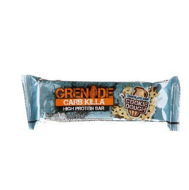 Protein bars chocolate-dough-cookie Grenade (Carb Killa) 12 bars of 60 g each
