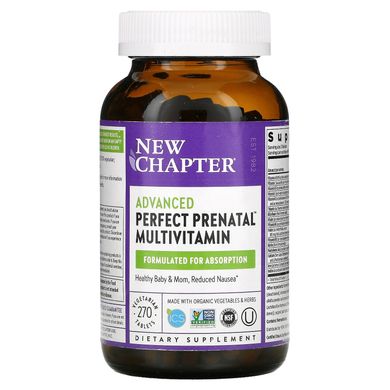 Вітаміни для вагітних New Chapter (Multivitamin) 270 таблеток
