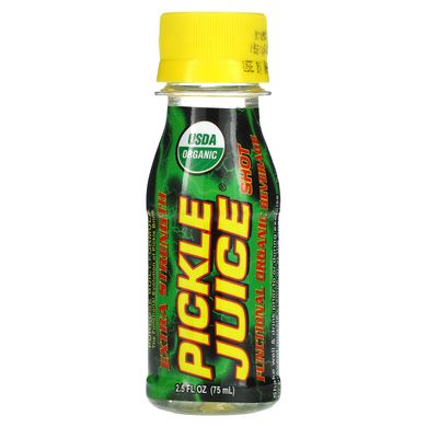 Pickle Juice, Шот із солоного соку, особлива сила, 2,5 рідких унції (75 мл)