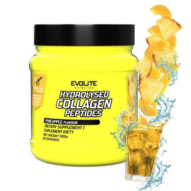 Hydrolysed Collagen Peptides Evolite Nutrition 300 g pineapple