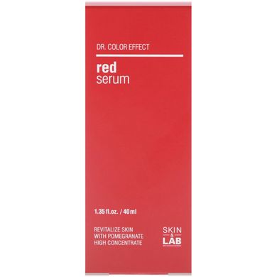 Червона сироватка, Skin,Lab, 1,35 рідкої унції (40 мл)