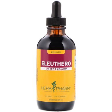 Елеутерокок, екстракт кореня, Eleuthero, Herb Pharm, 120 мл