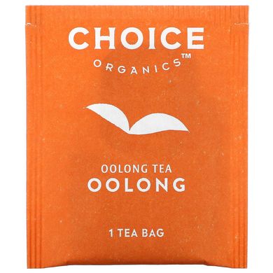 Улунг Чай, Choice Organic Teas, 16 чайних пакетиків, 11 унції (32 г)