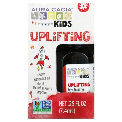 Aura Cacia, Kids, бадьоряча, 0,25 рідкої унції (7,4 мл)