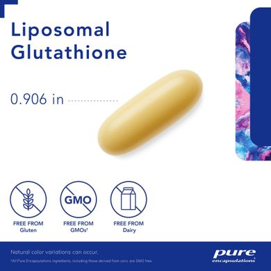 Глутатіон Pure Encapsulations (Liposomal Glutathione) 60 капсул