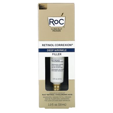RoC, Retinol Correxion, наповнювач глибоких зморшок, 1 рідка унція (30 мл)