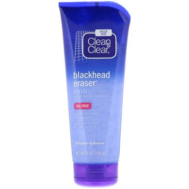 Скраб проти вугрів Clean & Clear (Blackhead Eraser Scrub) 198 г