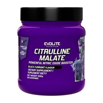 Citrulline Malate Evolite Nutrition 300 g blackcurrant