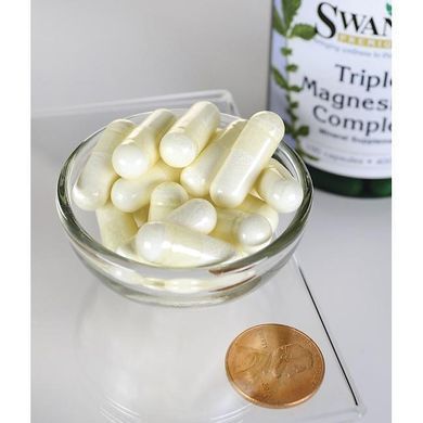 Swanson Triple Magnesium Complex 400 mg 100 capsules