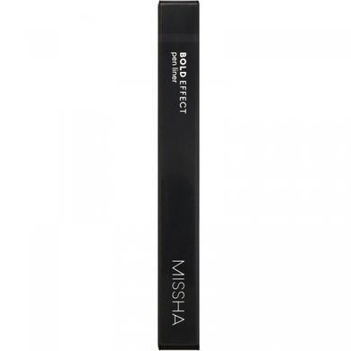 Eyeliner pen, black, Missha, 0.4 g